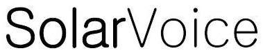 Trademark Logo SOLARVOICE