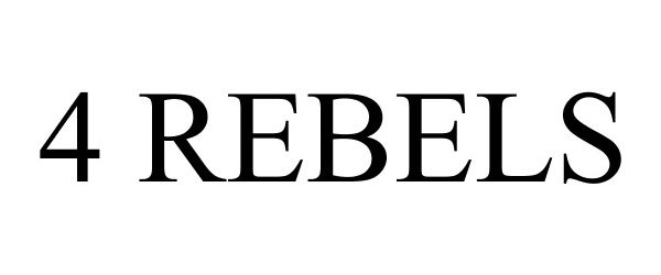 Trademark Logo 4 REBELS