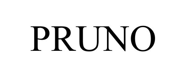 Trademark Logo PRUNO