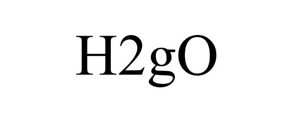 Trademark Logo H2GO