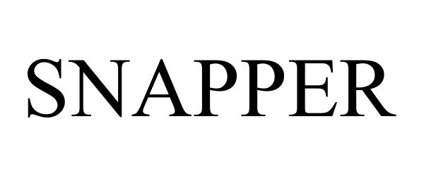 Trademark Logo SNAPPER