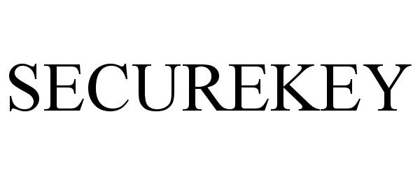 Trademark Logo SECUREKEY