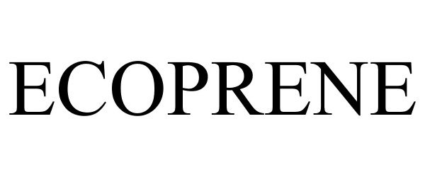 Trademark Logo ECOPRENE