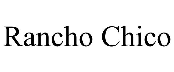  RANCHO CHICO