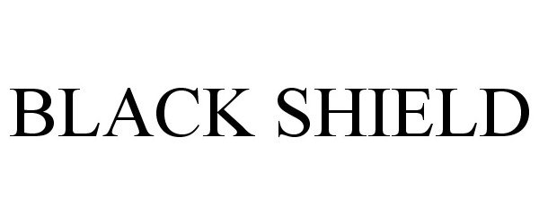 Trademark Logo BLACK SHIELD