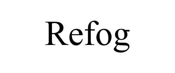 Trademark Logo REFOG