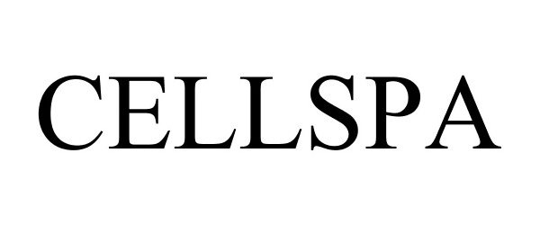 Trademark Logo CELLSPA