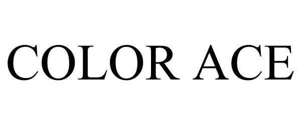 Trademark Logo COLOR ACE