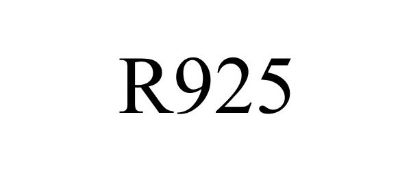  R925