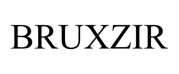 Trademark Logo BRUXZIR