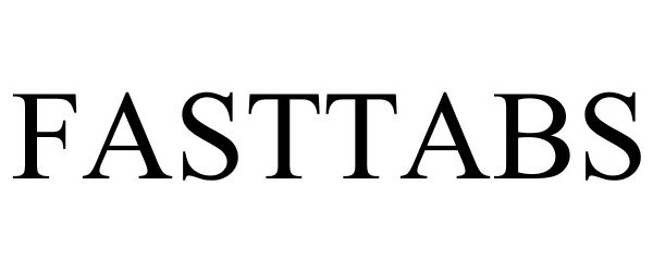 Trademark Logo FASTTABS