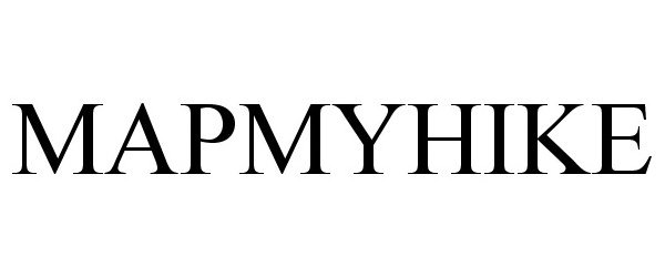 Trademark Logo MAPMYHIKE