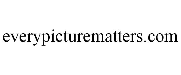 Trademark Logo EVERYPICTUREMATTERS.COM