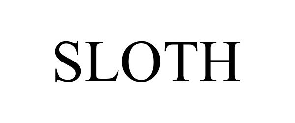 Trademark Logo SLOTH