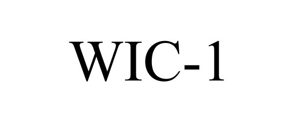  WIC-1