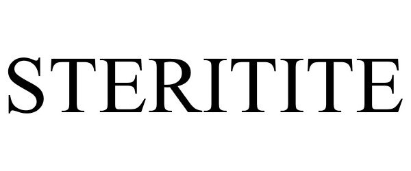 Trademark Logo STERITITE