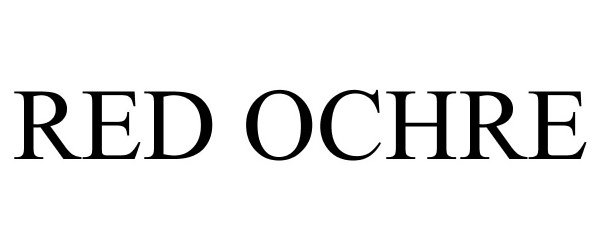 Trademark Logo RED OCHRE