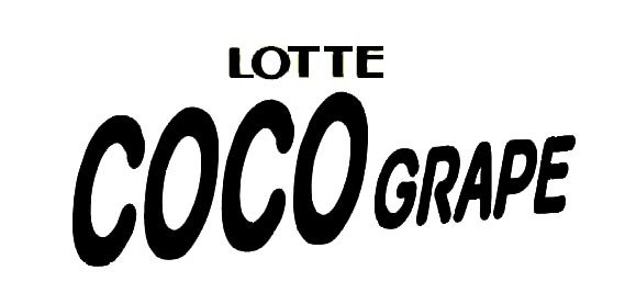 Trademark Logo LOTTE COCO GRAPE