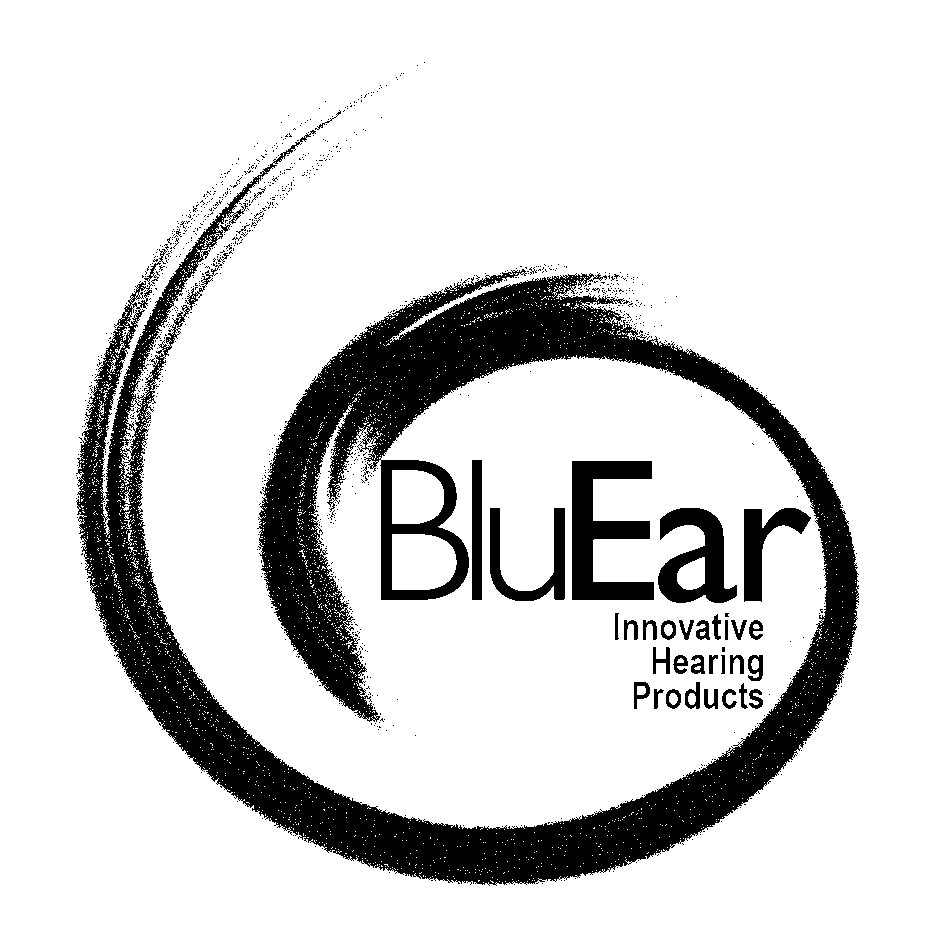 Trademark Logo BLUEAR INNOVATIVE HEARING PRODUCTS