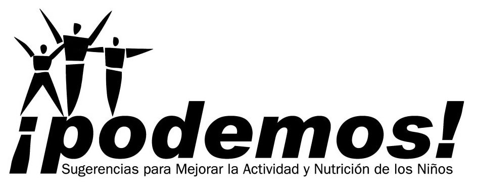 Trademark Logo ¡PODEMOS! SUGERENCIAS PARA MEJORAR LA ACTIVIDAD Y NUTRICIÃN DE LOS NIÃOS