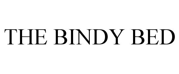  THE BINDY BED