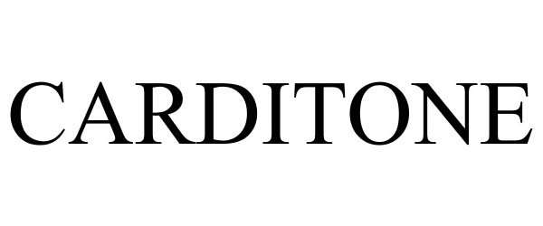 Trademark Logo CARDITONE