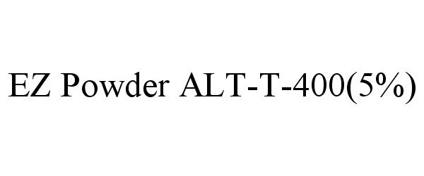  EZ POWDER ALT-T-400(5%)