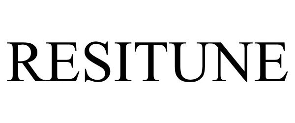 Trademark Logo RESITUNE
