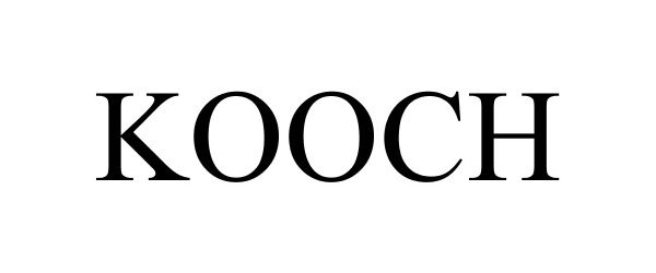 Trademark Logo KOOCH