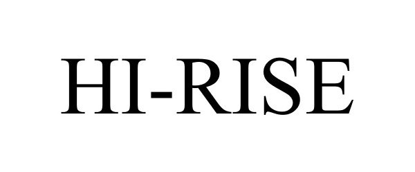 Trademark Logo HI-RISE