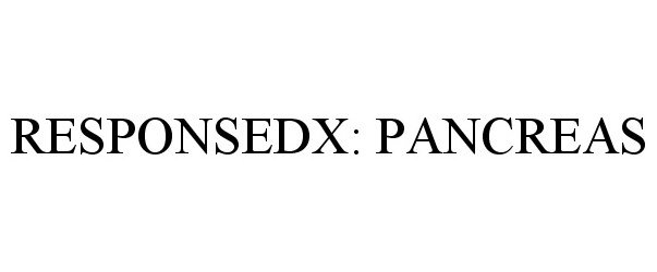  RESPONSEDX: PANCREAS