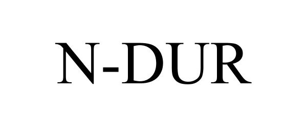 Trademark Logo N-DUR