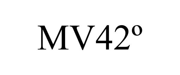 Trademark Logo MV42Âº