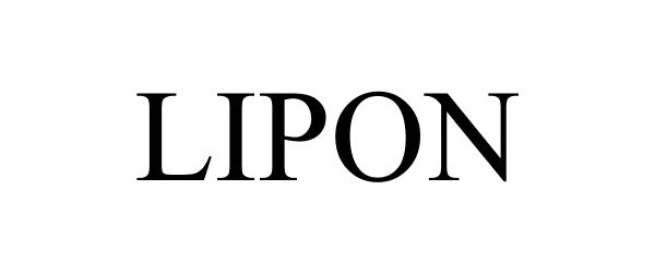 Trademark Logo LIPON