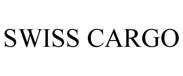 Trademark Logo SWISS CARGO