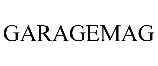 Trademark Logo GARAGEMAG