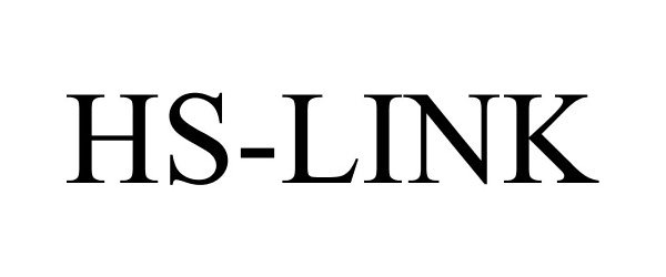 Trademark Logo HS-LINK