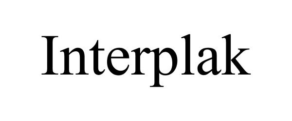 Trademark Logo INTERPLAK