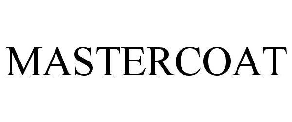 Trademark Logo MASTERCOAT