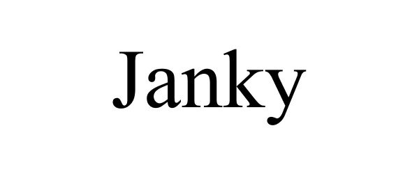 Trademark Logo JANKY