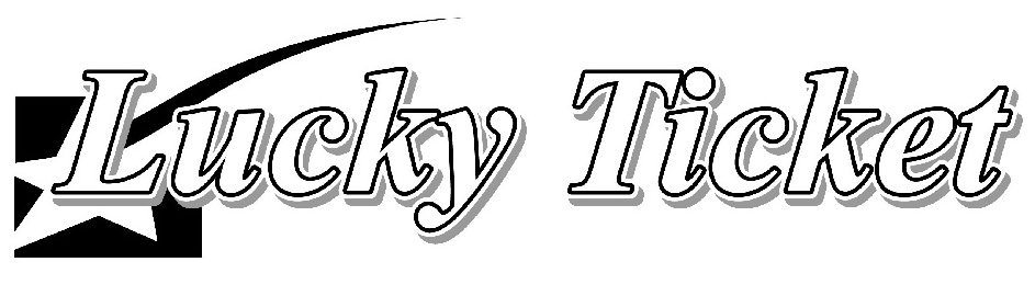 Trademark Logo LUCKY TICKET