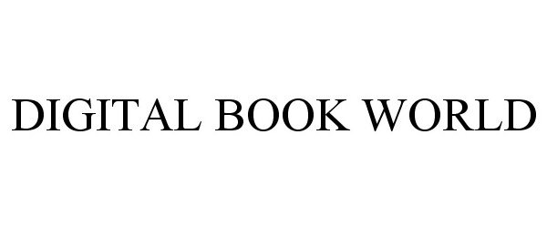 Trademark Logo DIGITAL BOOK WORLD