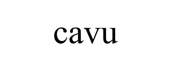 Trademark Logo CAVU