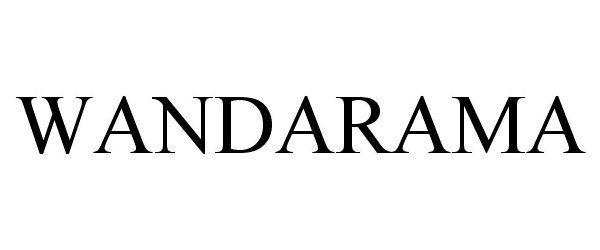 Trademark Logo WANDARAMA