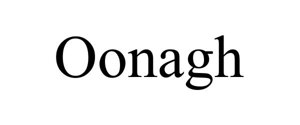 Trademark Logo OONAGH