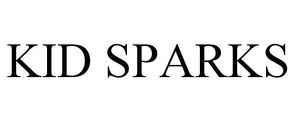 Trademark Logo KIDSPARKS