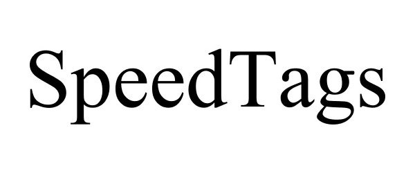 Trademark Logo SPEEDTAGS