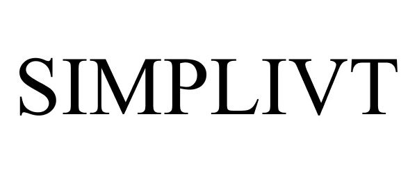 Trademark Logo SIMPLIVT