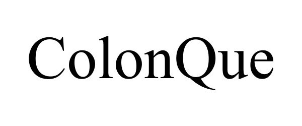 Trademark Logo COLONQUE