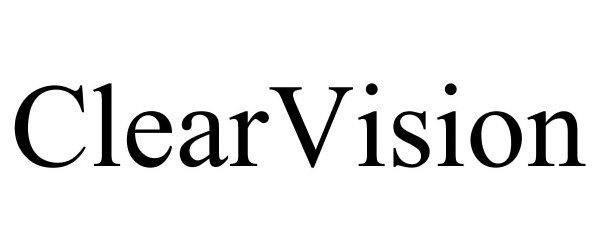Trademark Logo CLEARVISION